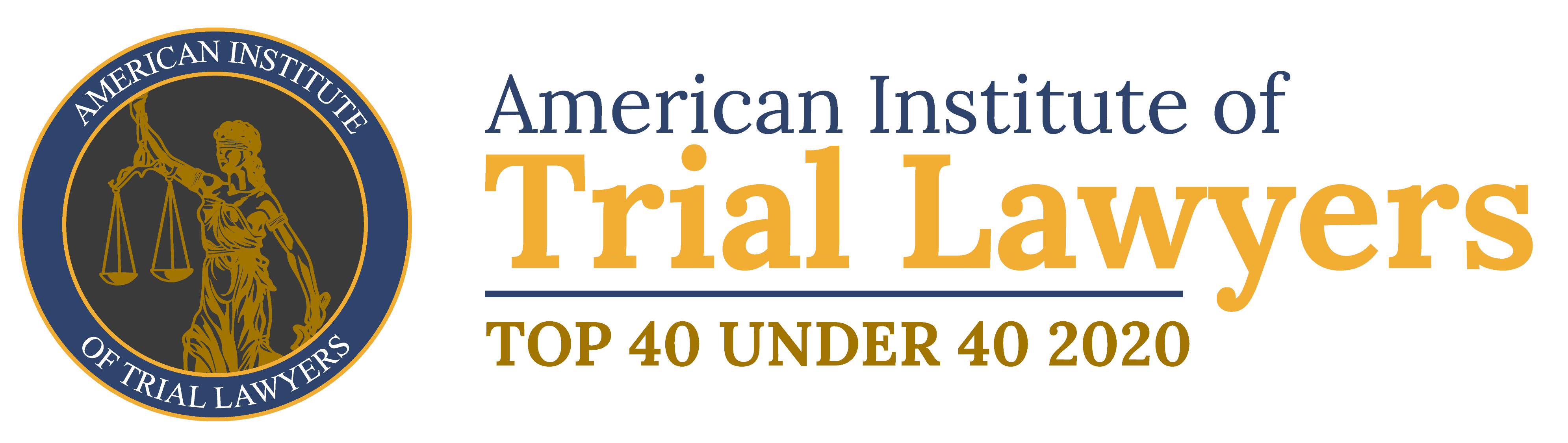 2020 Top 40 Under 40 American Institute of Trial Lawyers