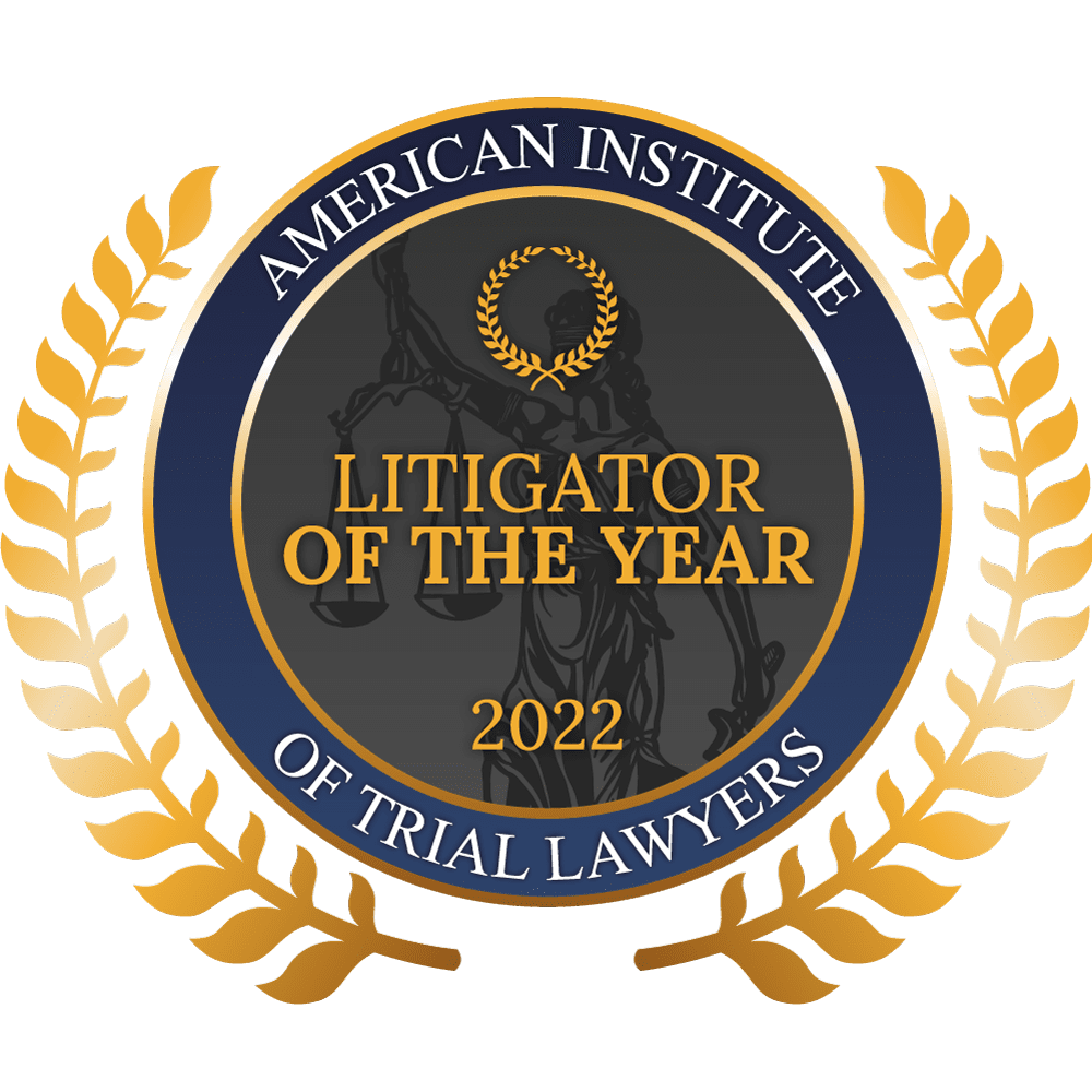 2022 Litigator of the Year, American Institute of Trial Lawyers